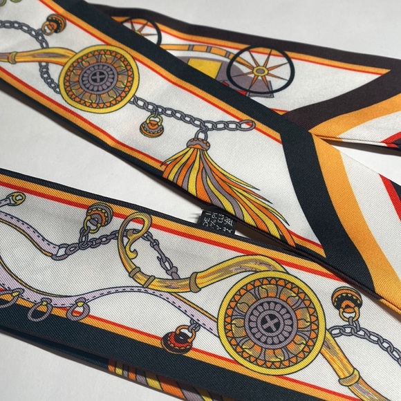 Accessories - Two Thin Purse Scarves / Hair Bands / Scarves- #723